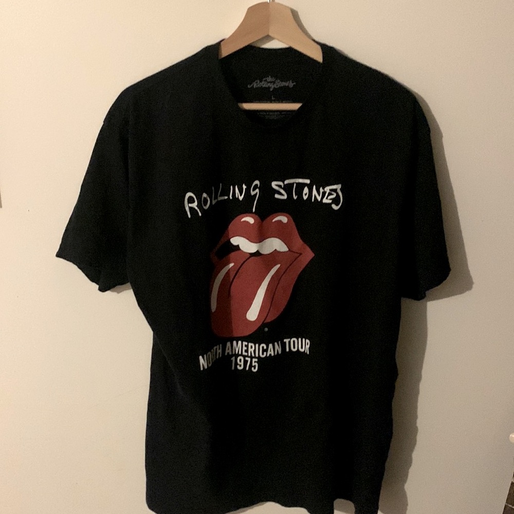 Vintage rolling stones tour tee
